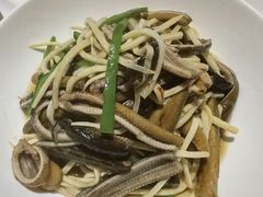 茭白炒鳝丝-玫瑰厅上海菜(兴国路店)