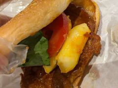 延边风味芝芝板烧鸡腿堡-麦当劳(南京文鼎广场店)