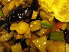茄子肉丁鸡蛋拌面-文三里屯面馆(三里屯店)
