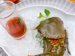 腌仔蟹配生蚝-杭州君悦酒店·湖滨28中餐厅