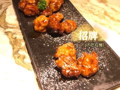 雪花糖醋里脊-绿茶餐厅(乐峰广场店)