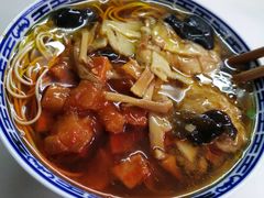 素交面加辣酱-大时代美食面馆