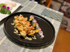 青芥虾球-茶香书香私房菜(北台一路店)