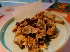 椒盐炸鱼皮-行家海鲜火锅酒家(静安寺店)