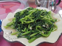 蒜蓉通菜-华园农庄·特色炭烧鸡·北江河鲜