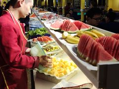 自助取餐区-爱客得牛排海鲜烤肉·火锅自助(春熙路黑金好店)