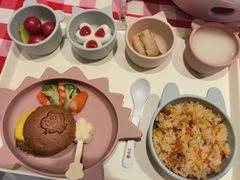 牛肉焖饭杂粮汉堡儿童餐-西贝(南开大悦城店)
