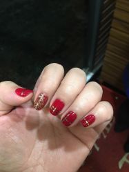 -手牵手美甲
