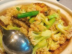 鲍鱼芦竹笋炒花菜-小天厨民间菜馆(深圳街店)
