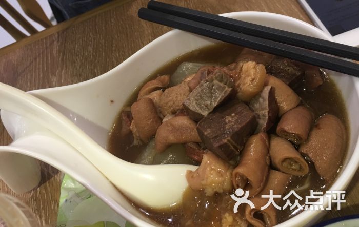 香辣牛杂竹升面