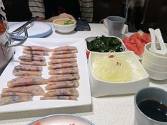 牛奶乌鸡肉卷-麻辣因子滩羊火锅(世和广场店)