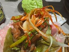 -草家酱蟹炭火烤肉店(珲春南路一店)