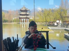 -丽江悦榕庄酒店-明月·雪山庭院餐厅