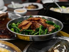 叉烧炒芥兰-农汤老店(顺联公园里店)