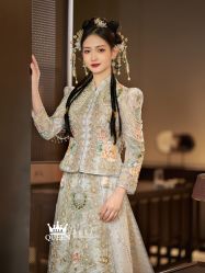 点击看大图 -艾拉·女王婚纱礼服馆