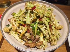 有机花菜-胖老汉新疆特色椒麻鸡(南门店)