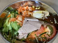 -吉林延边牛肉汤饭，大冷面