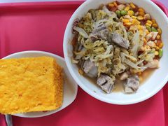 椰汁黄金发糕-北大学一食堂
