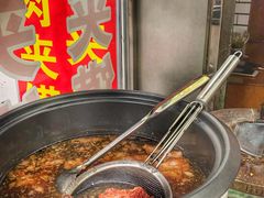 -清真马乐贝腊牛肉蛋黄菜夹馍(马蓉洒金桥店)