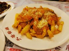 肉酱芝士焗薯条-大哥餐厅(西城花园店)
