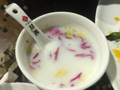 牛奶乳扇羹-巷里老院花园餐厅