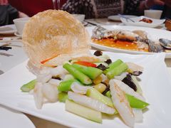 淮山银杏炒芦笋-利苑酒家(华熙国际店)