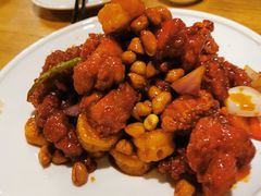 椒香虾仁爆鸡球-陈傻子餐厅(世纪都会店)