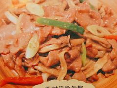 茶树菇烩牛柳-龙门阵茶屋川菜馆(武康路店)