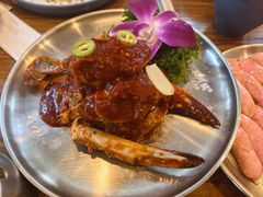 -明洞阿姨·韩式酱蟹烤肉·创意料理(三元桥店)