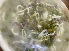 雪菜笋丝鲜牛肉面-何永光123鲜牛肉馆(1号店)