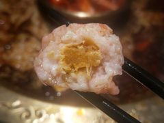 干贝咸蛋黄虾滑-哥老官重庆美蛙鱼头(西湖银泰十一哥店)