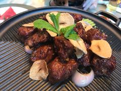 青芥香蒜牛柳粒-唐廊烤鸭店(工体店)