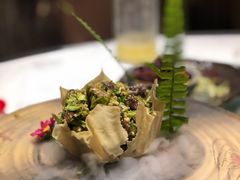 秋葵风干牛肉-柒园·三十年创意杭帮菜(龙湖滨江天街店)