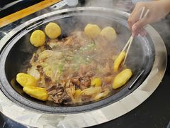 -山妹子铁锅炖
