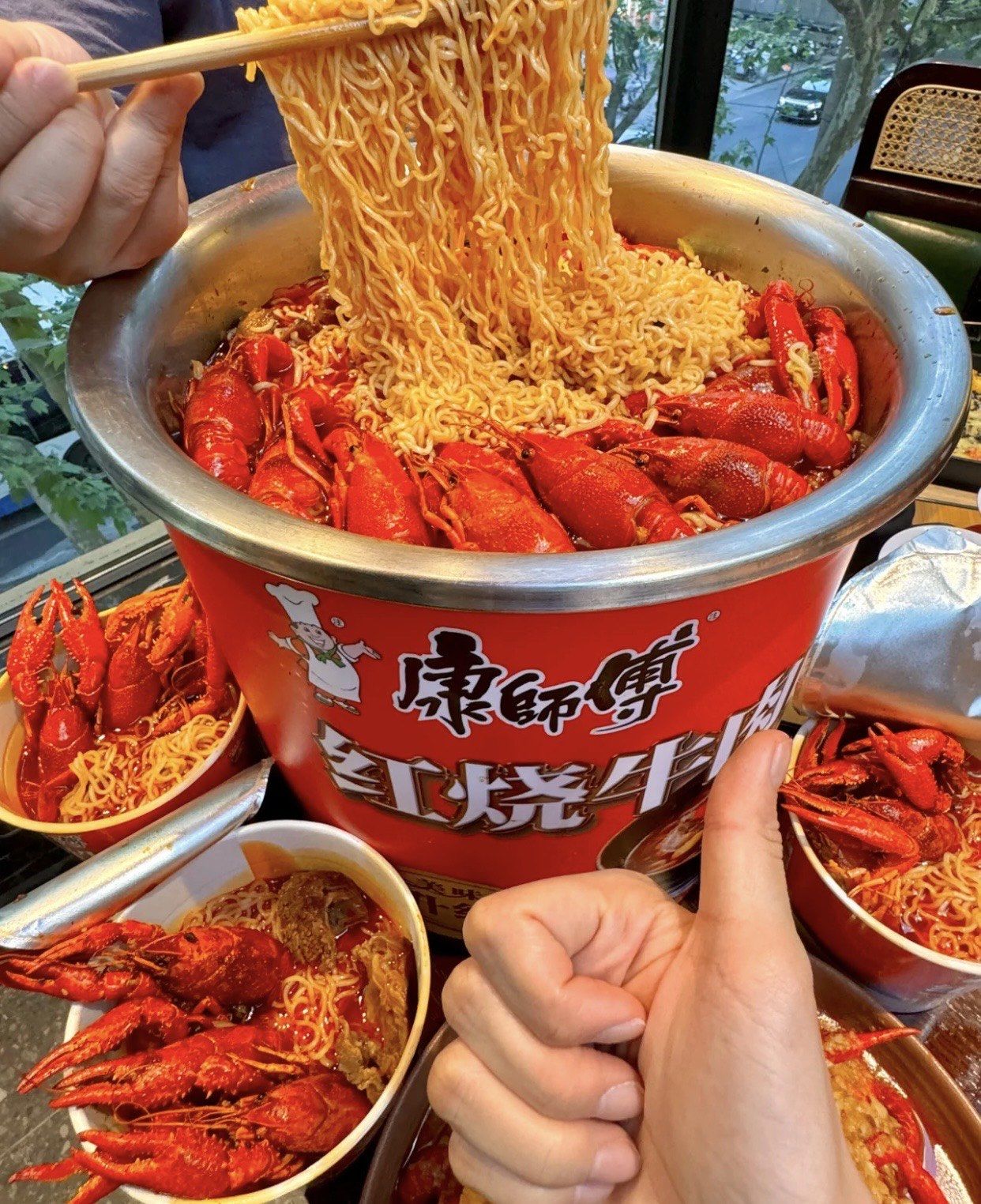 超级龙虾泡面桶