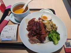 秘制叉烧拼烧鸭饭-多喝汤·炖汤蒸饭(云门店)