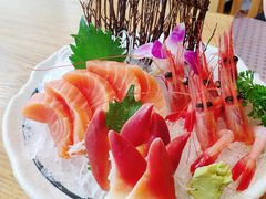 三原纯清刺身拼盘-林妈妈村·日式料理(宝山万达店)