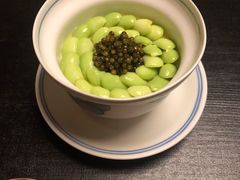 鲟鱼子酱&nbsp;枝豆&nbsp;茶碗蒸-晴空·日本料理(万象城店)