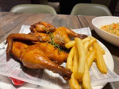 烤鸡配薯条-周沫西餐(漫广场店)