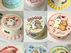 -咖咖熊蛋糕定制·英国蓝风车动物性淡奶油