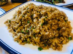 酱油肉末蛋炒饭-丁记盐蘸牛肉·新杭菜(河东路店)