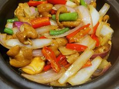 炸蛋大肠煲-径山十八道·风味民间菜(杭州总店)