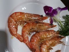 铁板黑虎虾-渔日本料理铁板烧(新天地假日广场店)