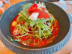 土豆排骨火锅-喇喇排骨火锅·传统韩式脊骨汤(望京西园总店)
