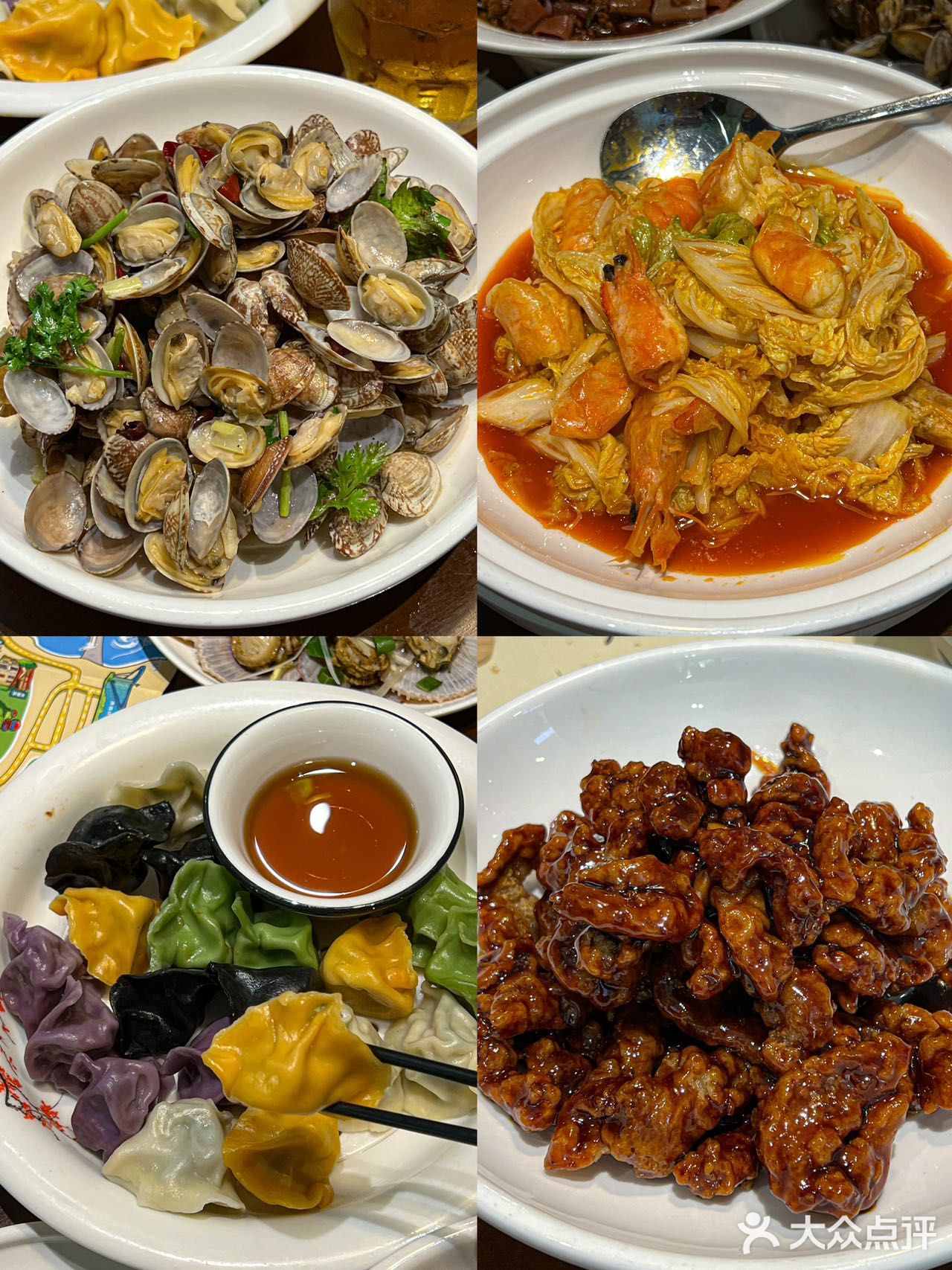 海味满桌 真满足😋