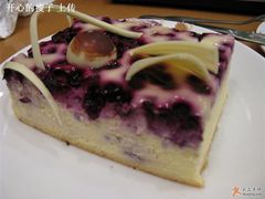 惊艳的蓝莓芝士蛋糕-榖屋house of flour(张江首店)