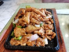 铁板耗油里脊-桃子餐厅·天津菜(红星路直营店)
