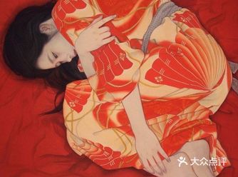 这组作品是来自日本画家 大竹彩奈的作品，，她以传统的