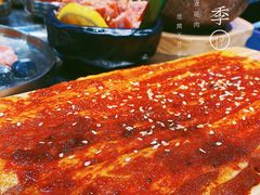 招牌泡菜五花肉-入火韩国烤肉(凯旋广场店)