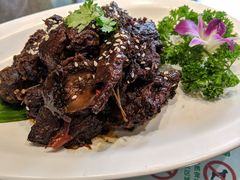 麻辣黑鸭翅-刘胖子家常菜·蹄花焖藕(中南店)